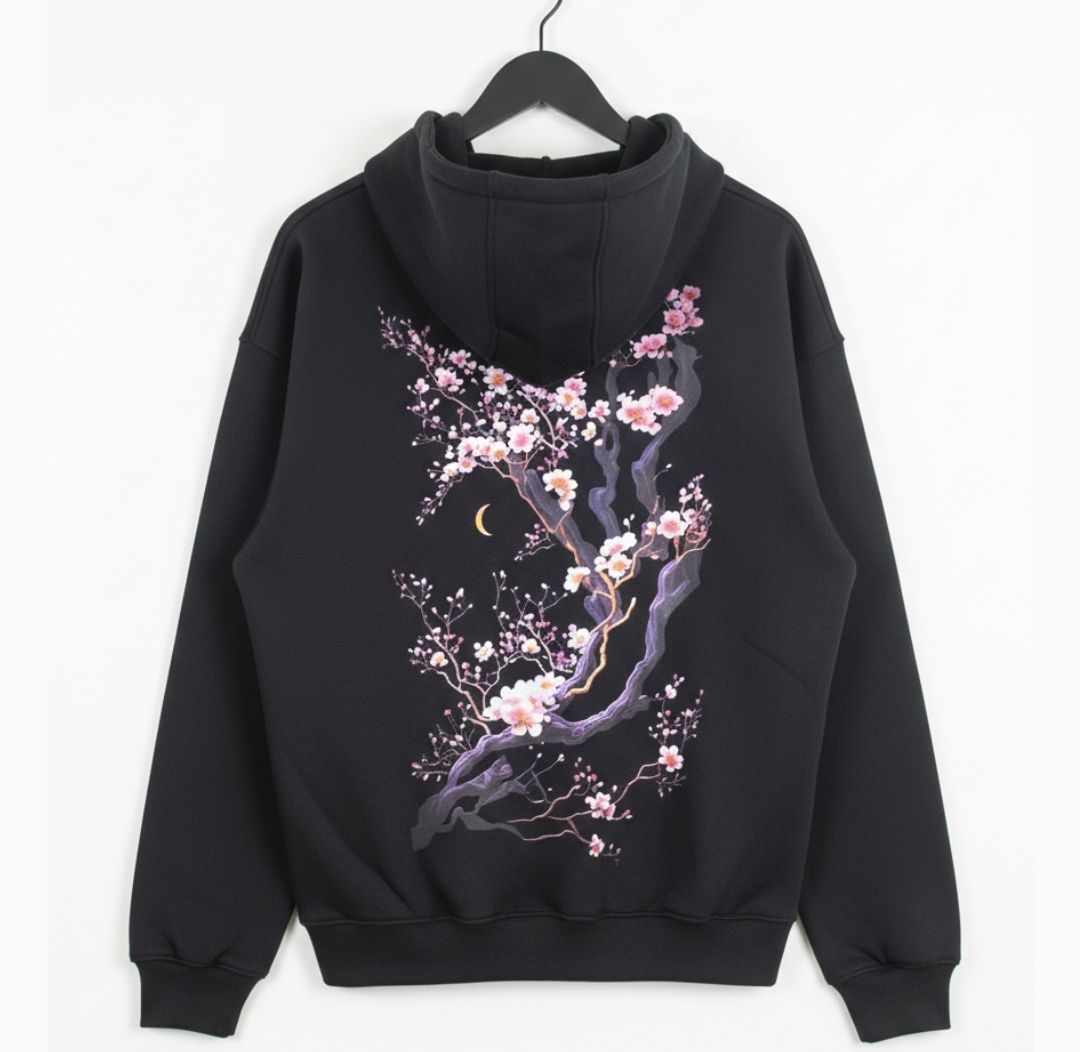 Printed Hoodie